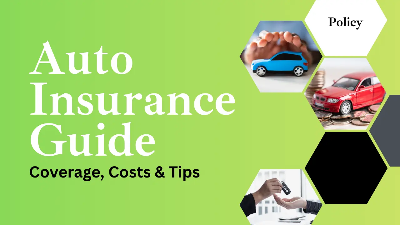 Complete guide to auto insurance coverage, savings, and policy tips